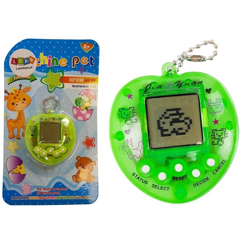 Elektroniskā spēle "Tamagotchi", zaļa