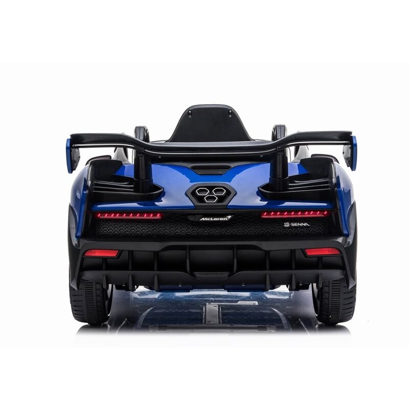 Vienvietīgs bērnu elektromobilis "McLaren Senna", zils