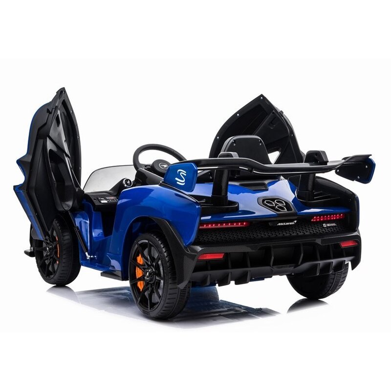 Vienvietīgs bērnu elektromobilis "McLaren Senna", zils