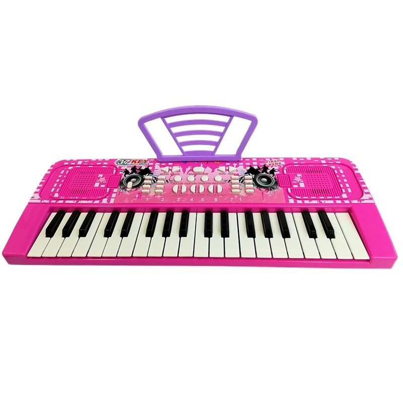 Bērnu sintezators „Electronic Keyboard“, rozā