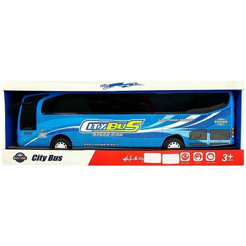 Rotaļu autobuss "City Bus Speed King", zils