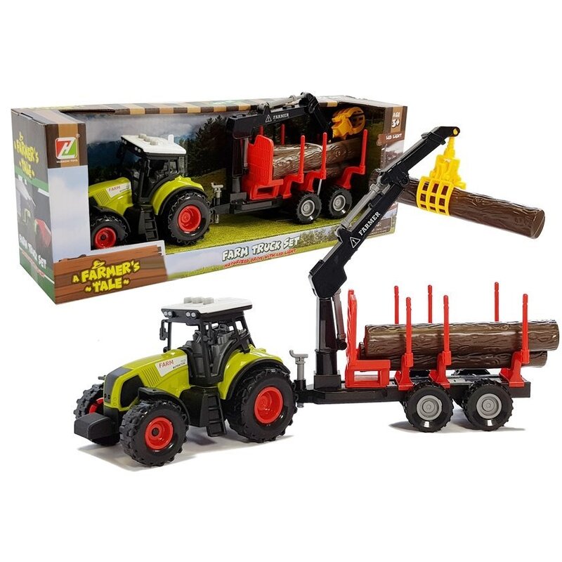 Rotaļu traktors ar piekabi "Farm Truck Set"