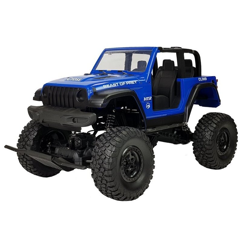 Tālvadības automašīna "Rock Crawler 4x4", zila