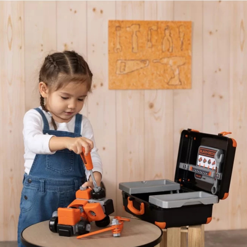 Smoby Black & Decker instrumentu koferis