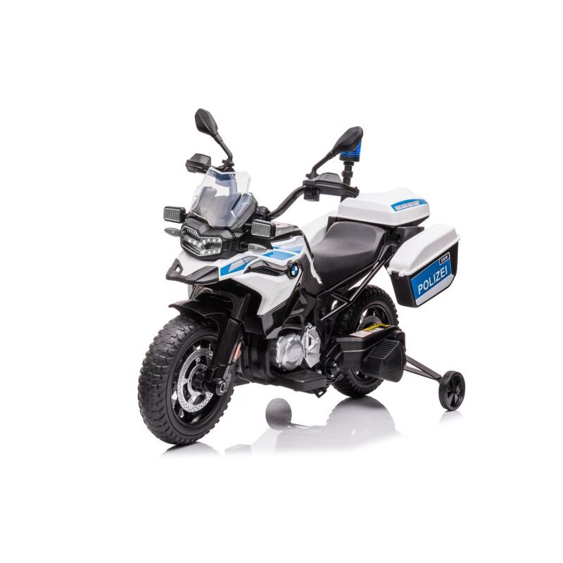 Elektriskais policijas motocikls JT5002B, balts