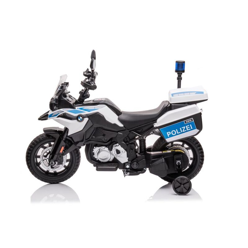 Elektriskais policijas motocikls JT5002B, balts