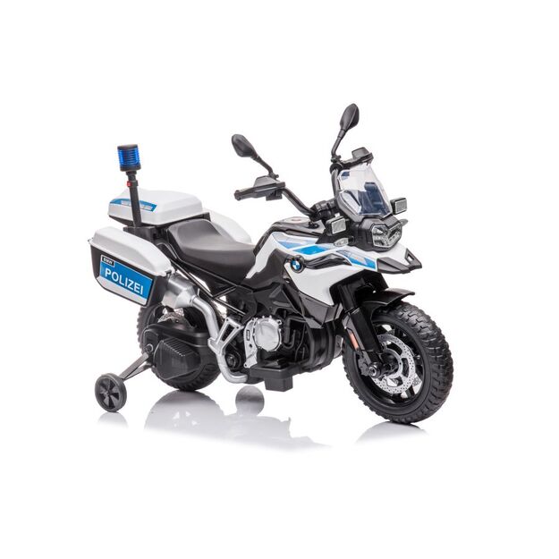 Elektriskais policijas motocikls JT5002B, balts