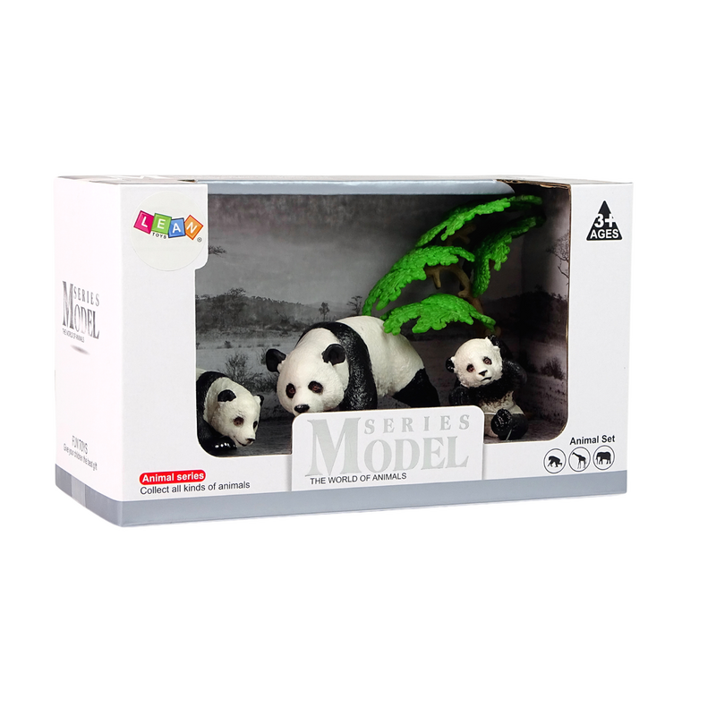 Figūriņu komplekts - Panda un mazuļi