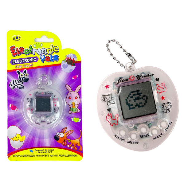 Tamagotchi elektroniskā rotaļlieta, balta