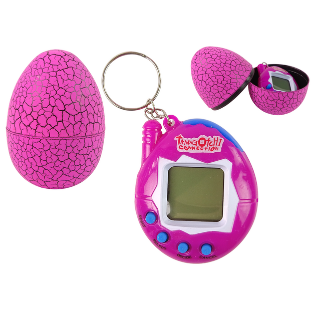 Tamagotchi - elektroniskais dzīvnieks, rozā