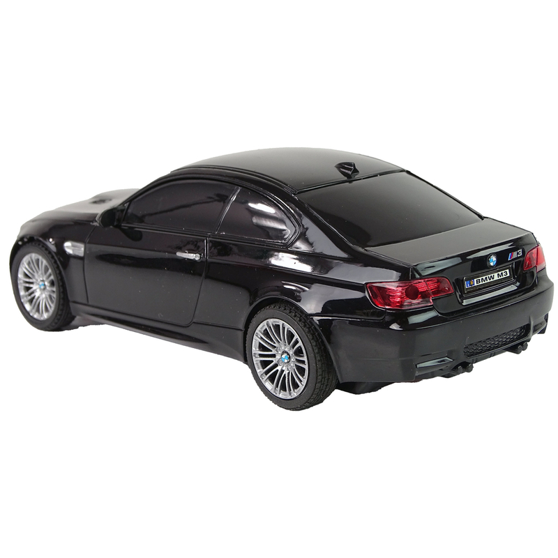 BMW M3 R/C tālvadības automašīna, melna