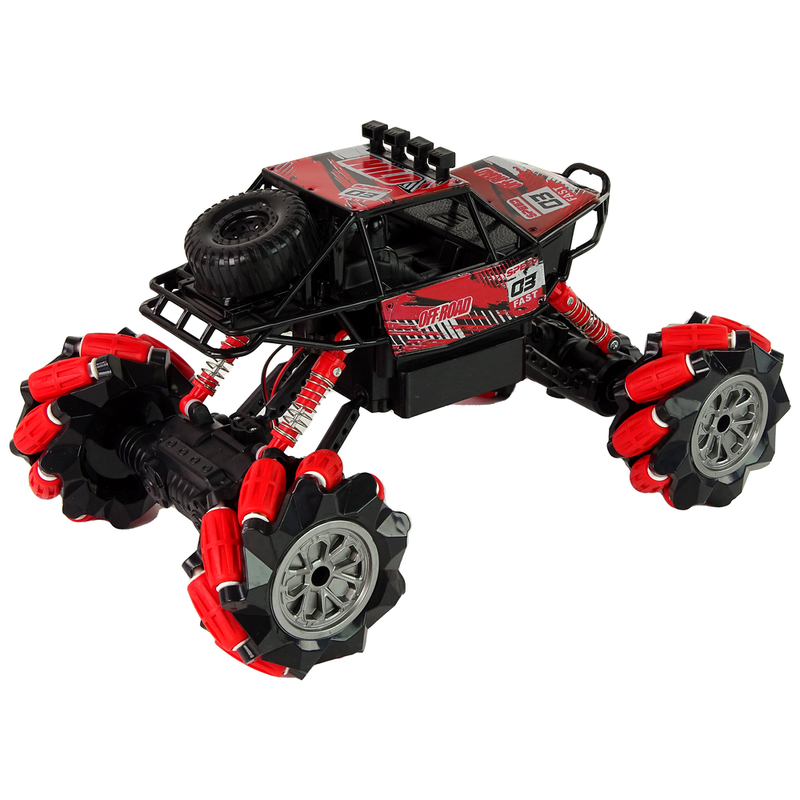 Tālvadības pults vadāms SUV R/C 1:14, sarkans