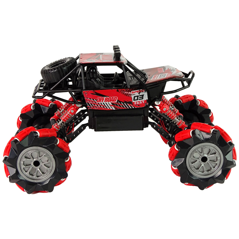 Tālvadības pults vadāms SUV R/C 1:14, sarkans