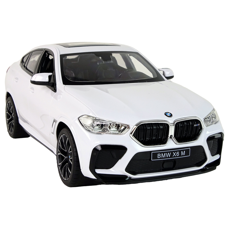 Bmw X6 M tālvadības automašīna, 1:14, balta