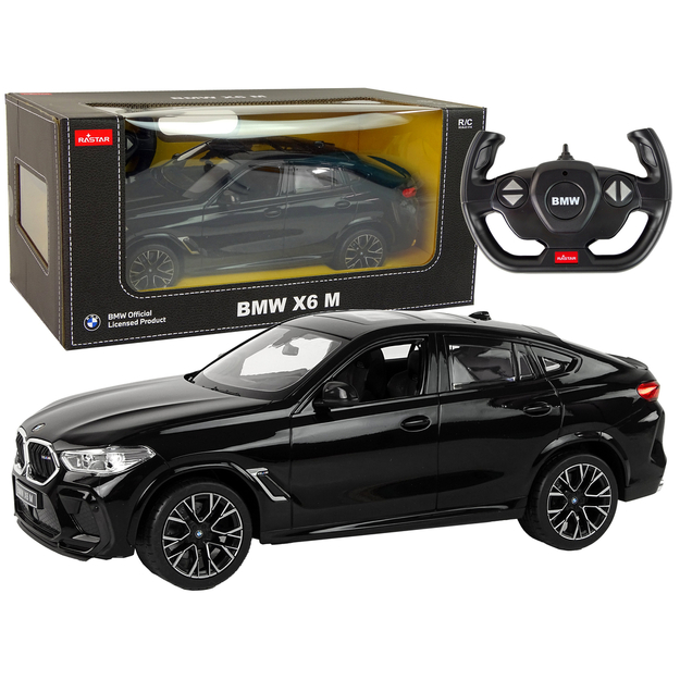 Bmw X6 M tālvadības pults, 1:14, melns