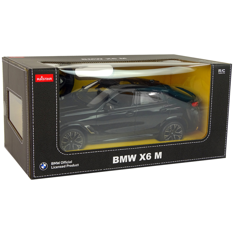 Bmw X6 M tālvadības pults, 1:14, melns