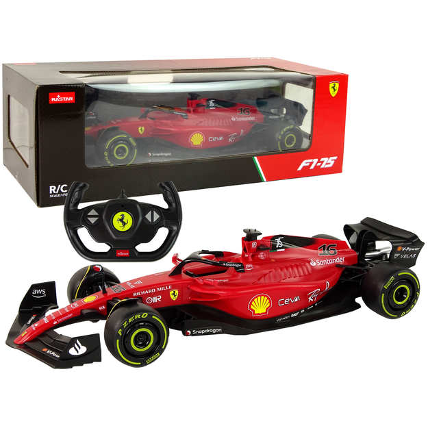 Ferrari F1 auto ar tālvadības pulti, 1:12, sarkans