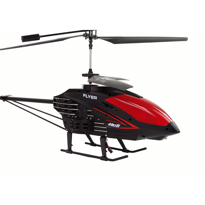 Tālvadības helikopters LH-13012.4G, melns/sarkans