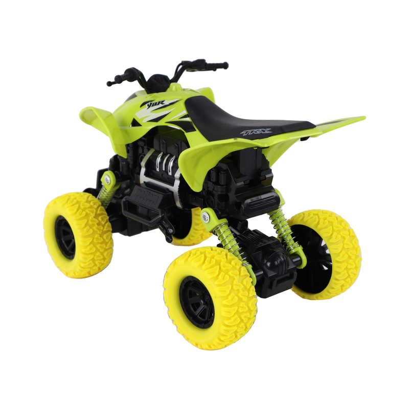 Quad XC rotaļu apvidus automobilis, dzeltens