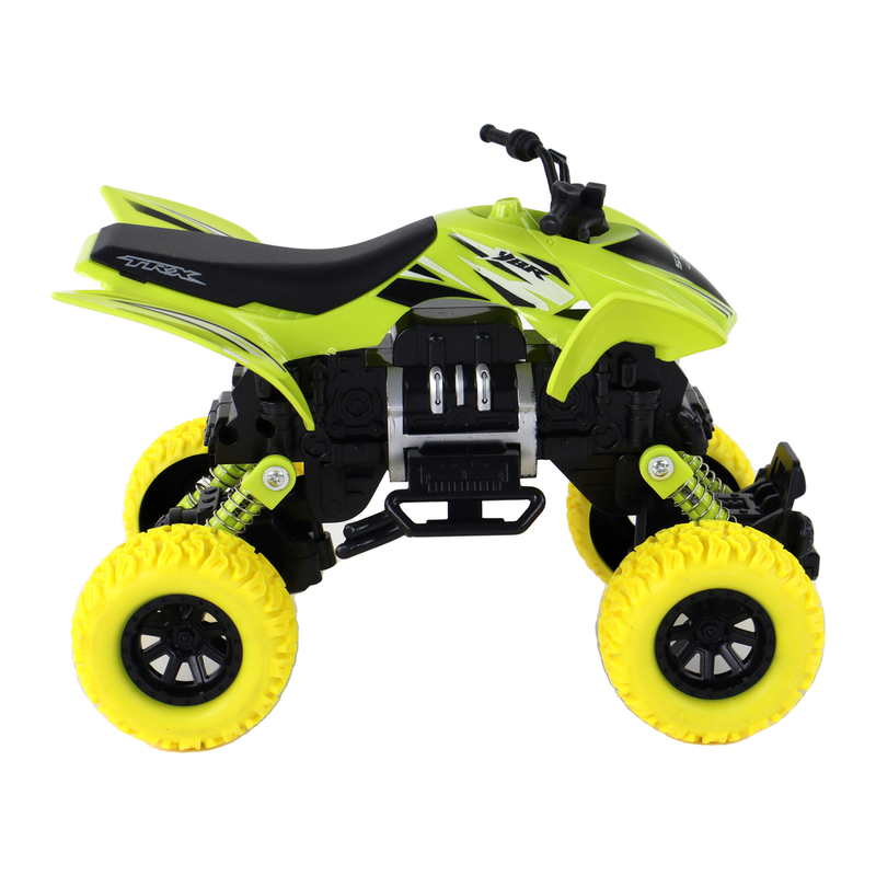 Quad XC rotaļu apvidus automobilis, dzeltens