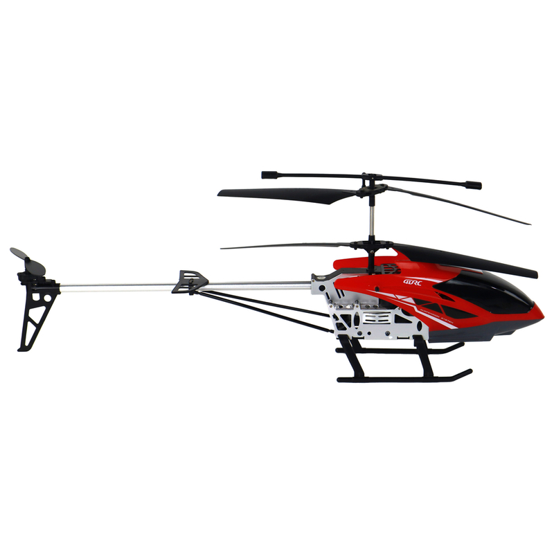 Tālvadības helikopters, 70 cm, sarkans