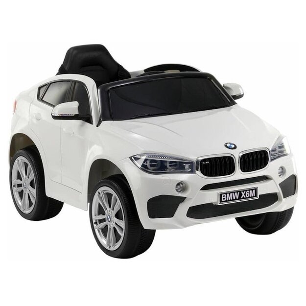 Bērnu elektromobilis BMW X6, balts