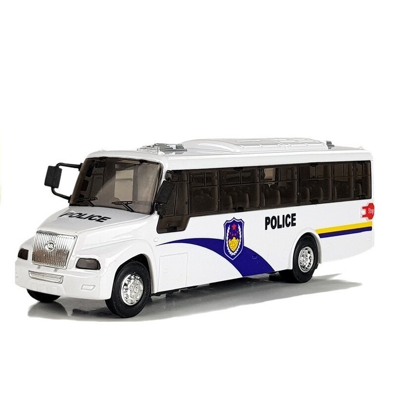 MODERL SERIES policijas autobuss, balts