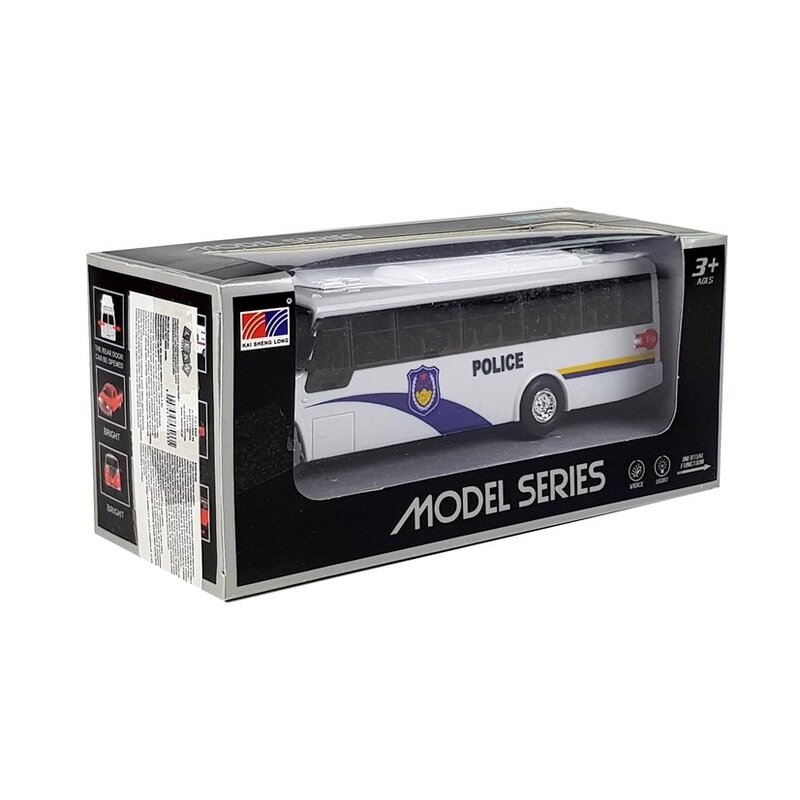 MODERL SERIES policijas autobuss, balts