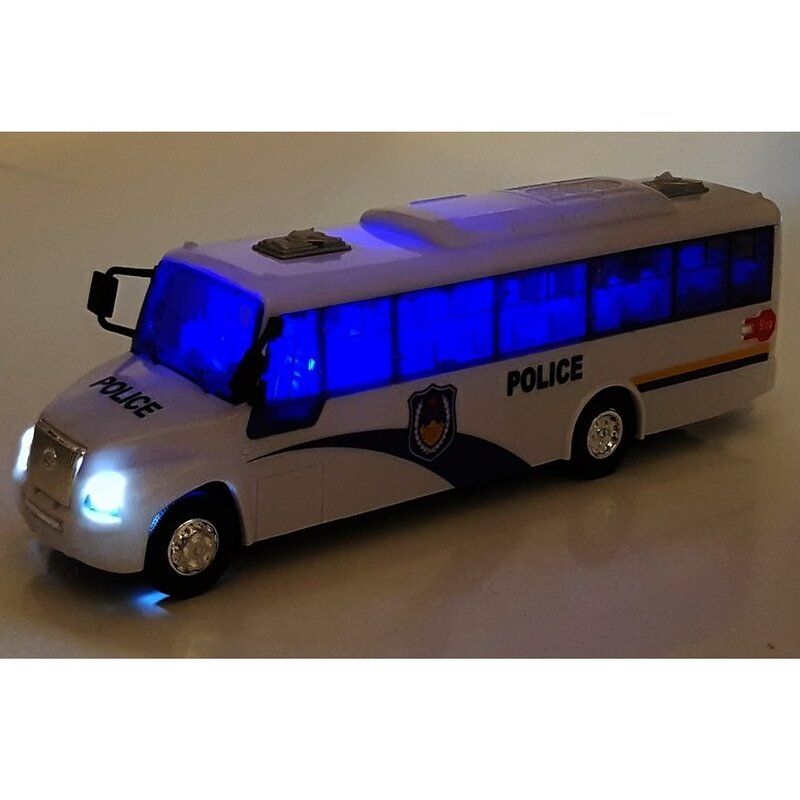 MODERL SERIES policijas autobuss, balts