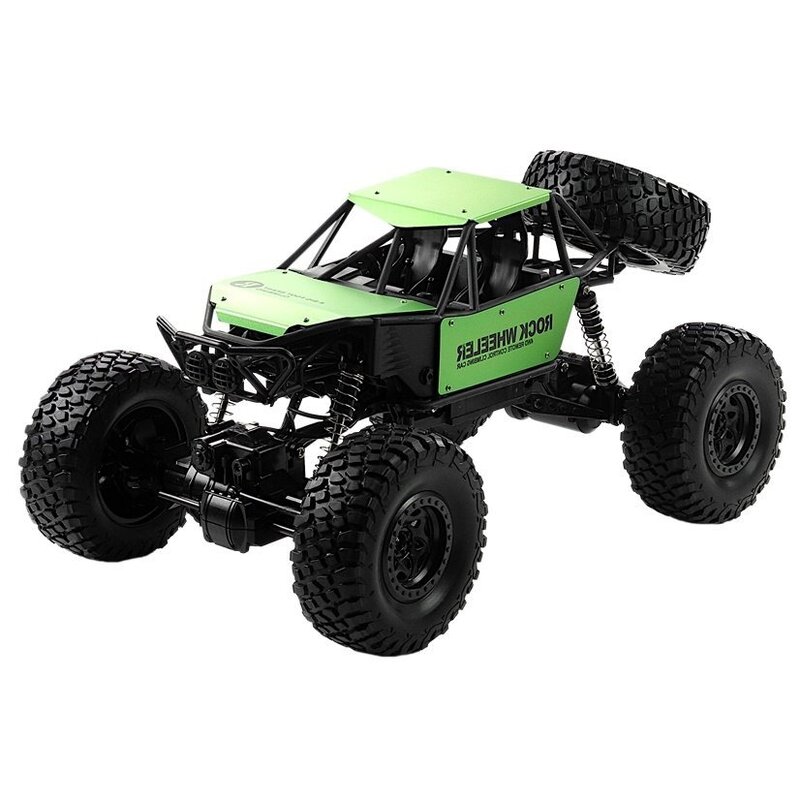 Tālvadības automašīna Monster Truck, 1: 8, zaļa