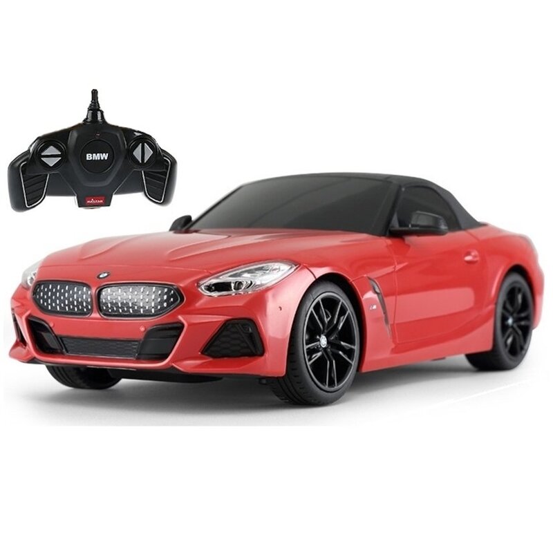 Tālvadības automašīna BMW Z4 Roadster, 1:18, sarkana