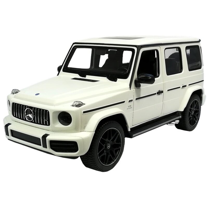 Mercedes G63 tālvadības automašīna, balta