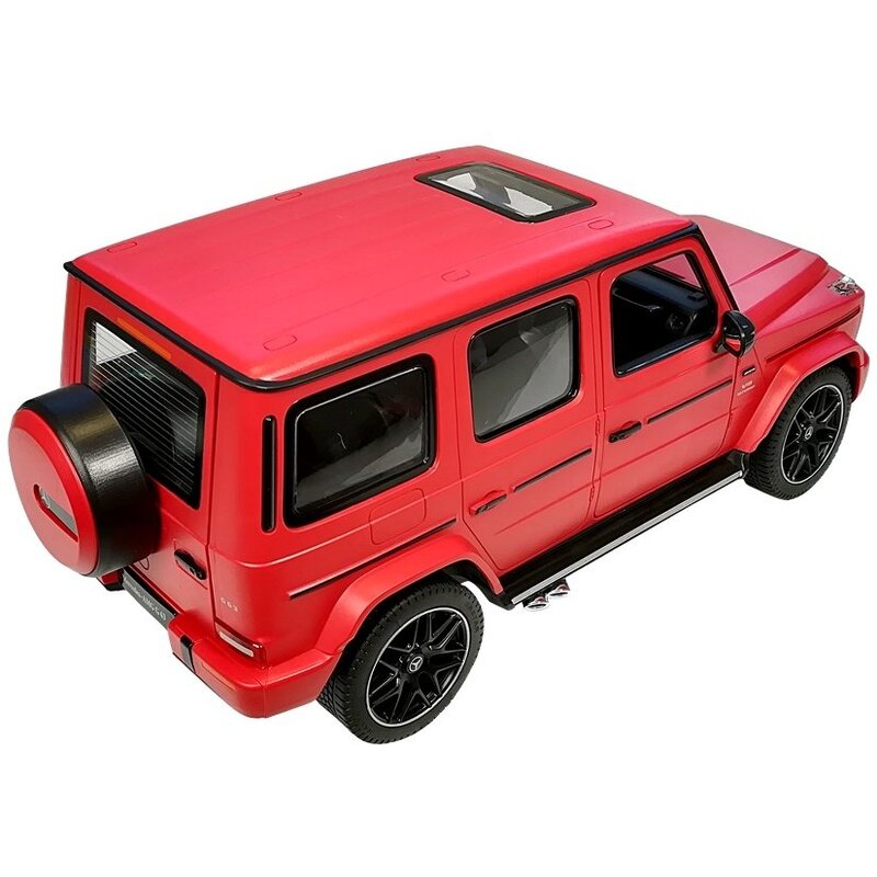 Tālvadības Mercedes G63 Rastar, sarkans