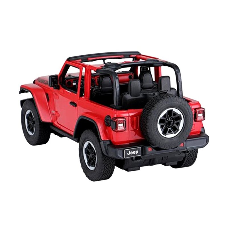 Tālvadības automašīna Jeep Wrangler Rubicon, 1:14, sarkana