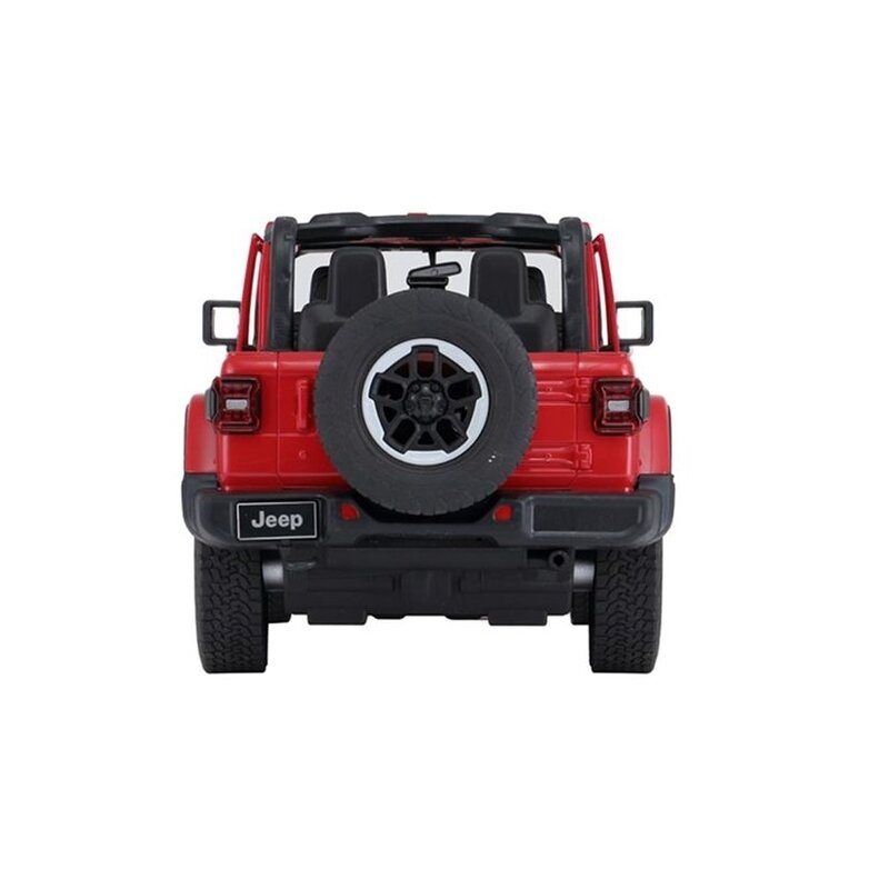 Tālvadības automašīna Jeep Wrangler Rubicon, 1:14, sarkana