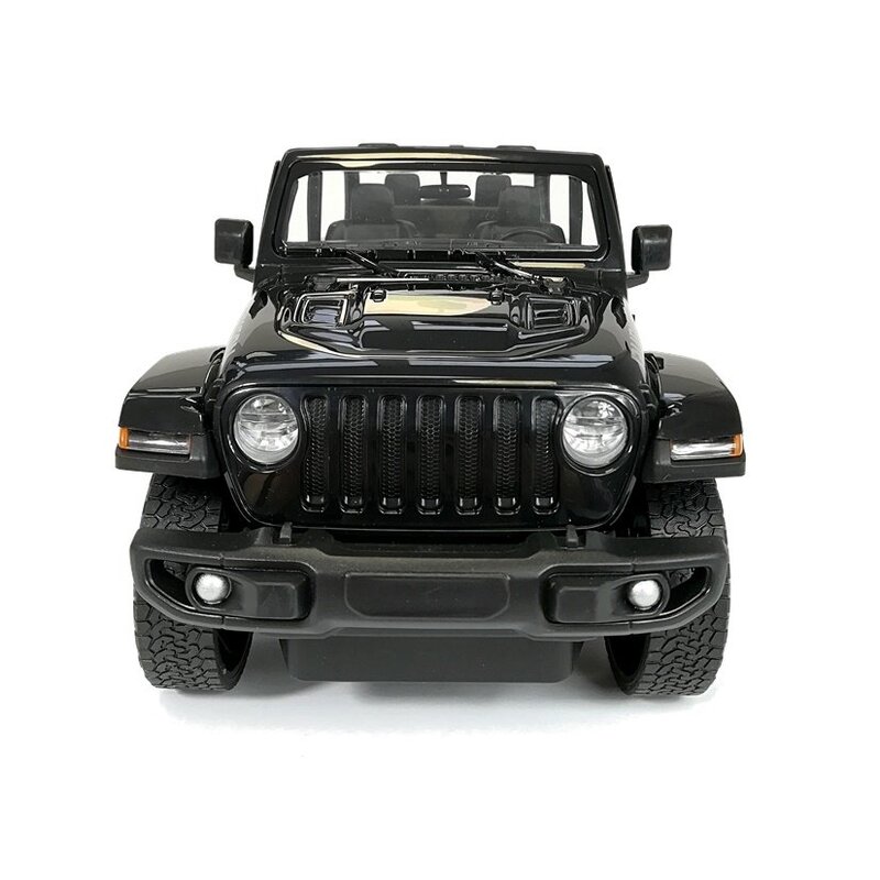 Tālvadības automašīna Jeep Wrangler Rubicon, 1:14, melna