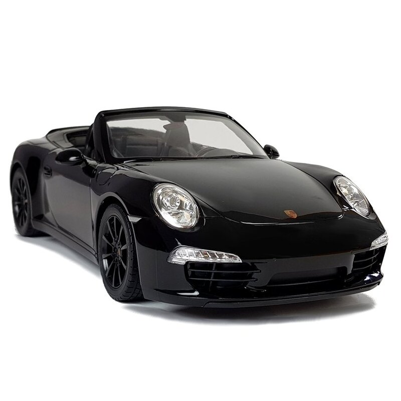 Tālvadības automašīna Porsche 911 Carrera, 1:12, melna