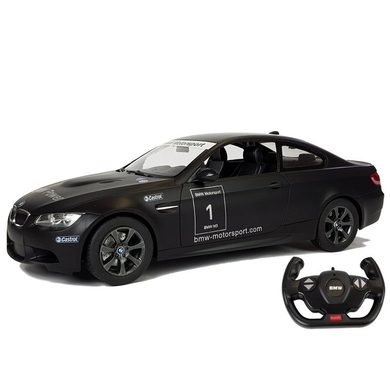 Tālvadības automašīna BMW M3, 1:14, melna