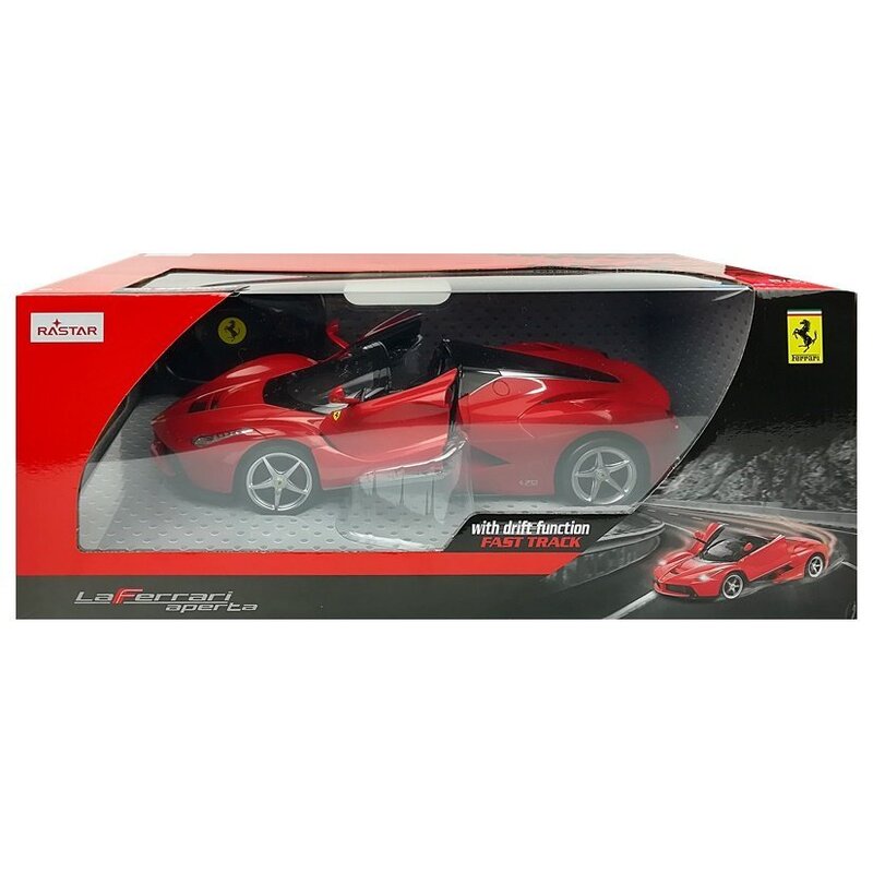 R/C Ferrari Aperta Rastar 1:14 tālvadības pults, sarkans.