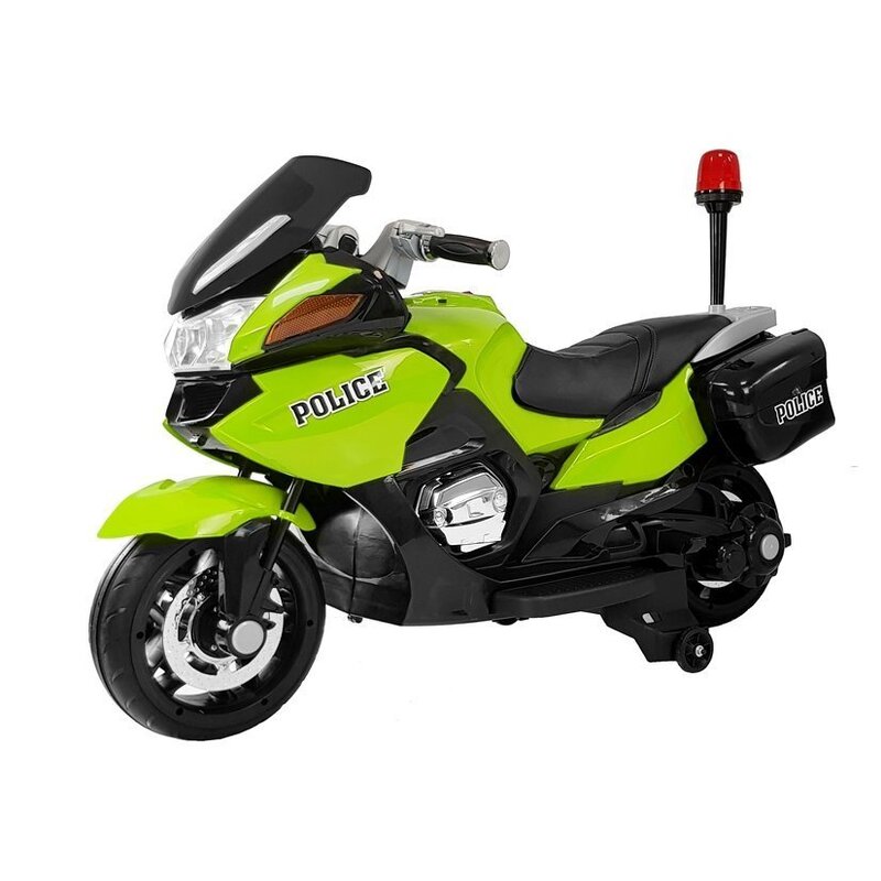 Elektriskais policijas motocikls HZB118, zaļš