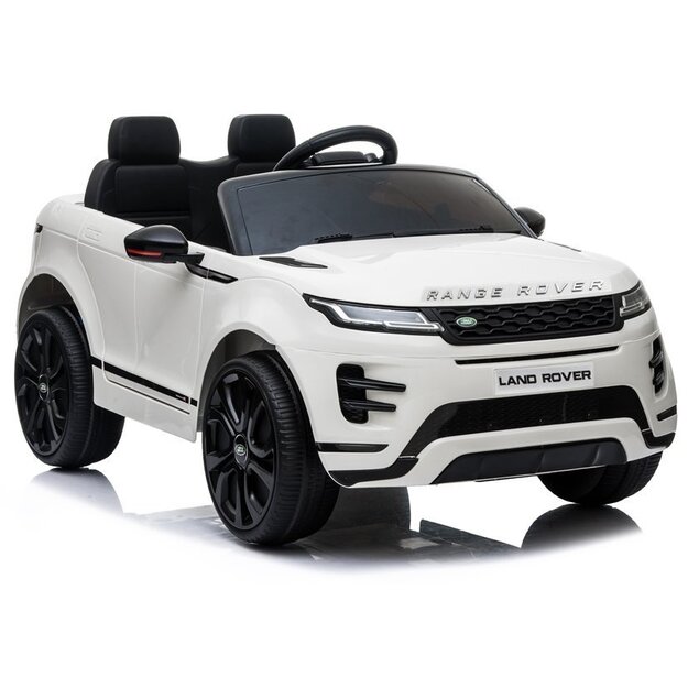 Vienvietīgs elektromobilis Range Rover Evoque, balts