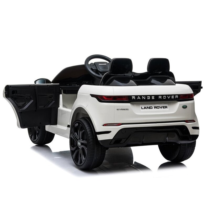 Vienvietīgs elektromobilis Range Rover Evoque, balts