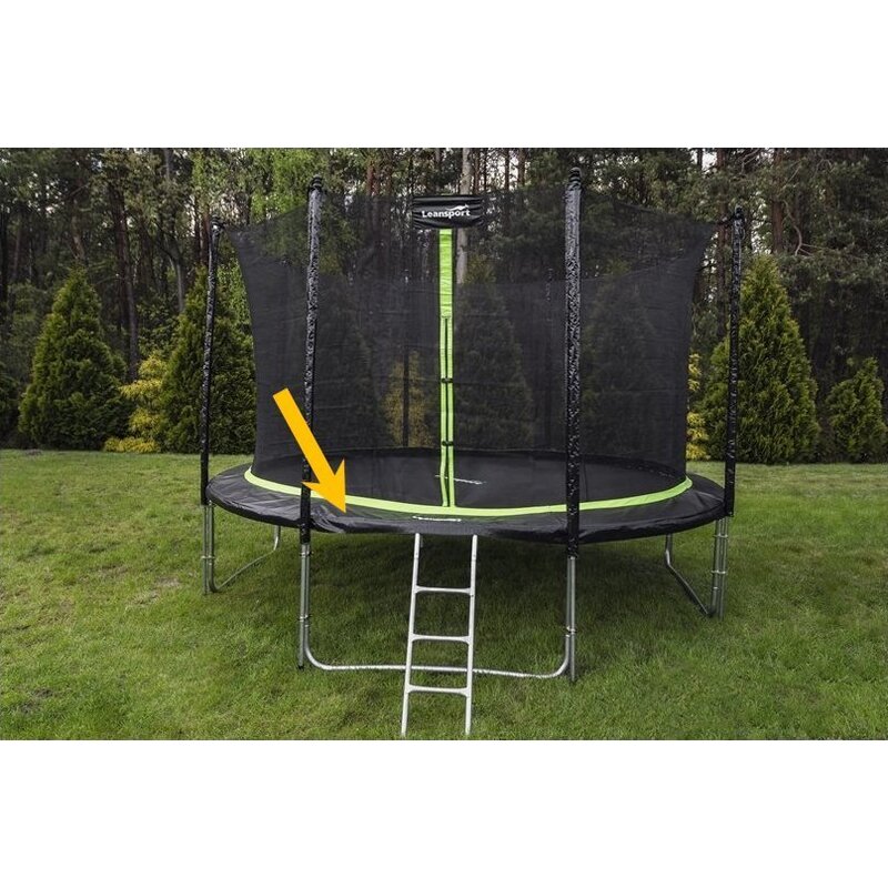 Batuta atsperu aizsargs Lean Sport Pro, 244cm, zaļš