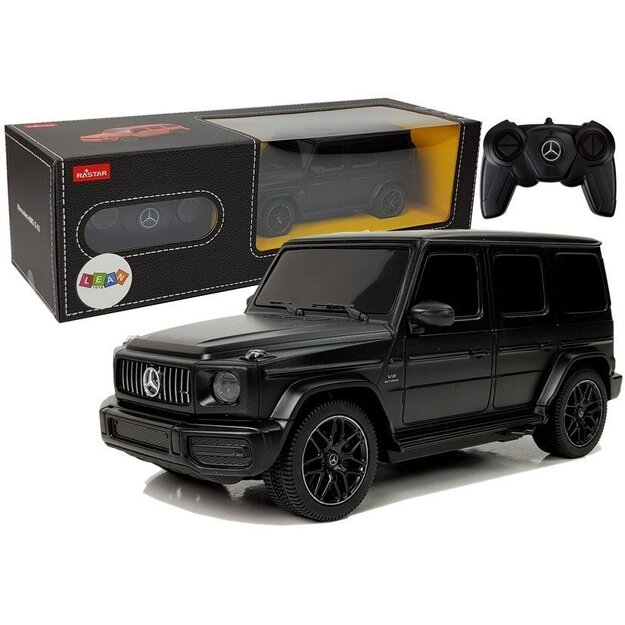 Tālvadības automobilis Mercedes AMG G63, 1:24, melns