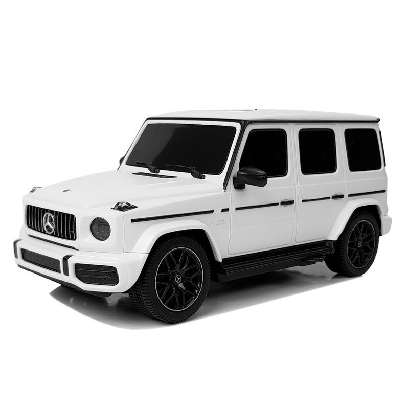 Tālvadības automobilis Mercedes AMG G63, 1:24, balts