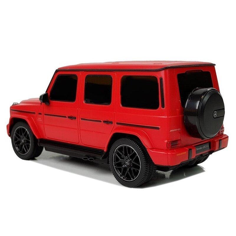 Tālvadības automobilis Mercedes AMG G63, 1:24, sarkans