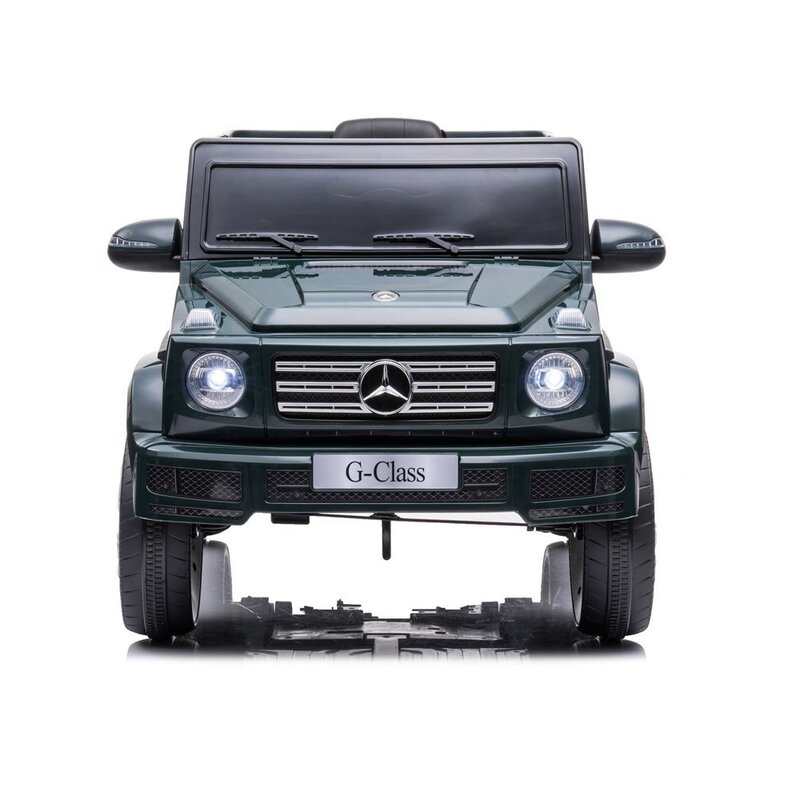 Bērnu vienvietīgs elektromobilis "Mercedes G500",tumši zaļš