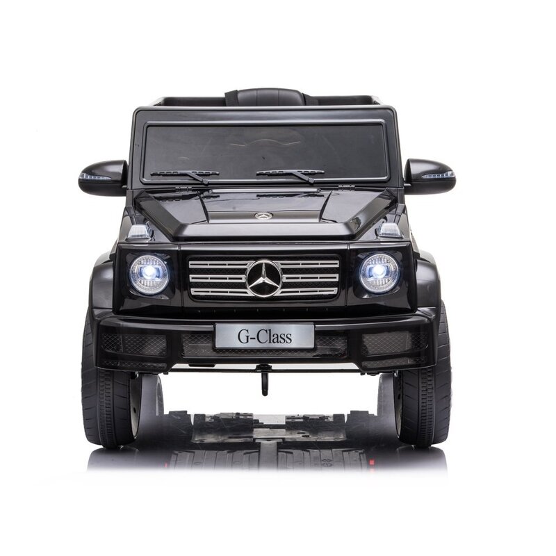 Bērnu vienvietīgs elektromobilis "Mercedes G500", melns