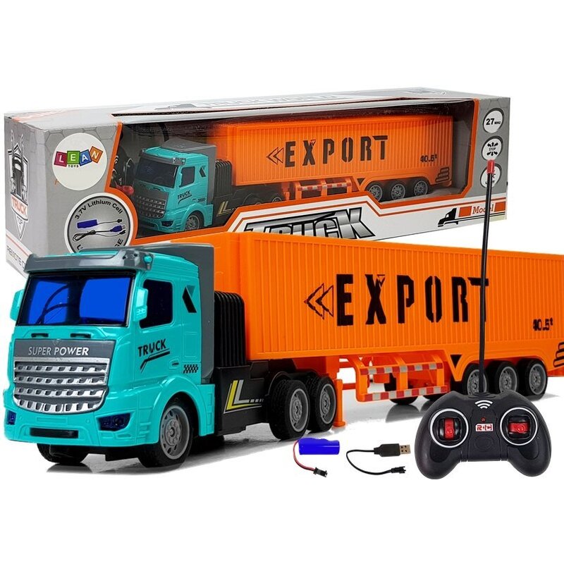 Tālvadības kravas automašīna "Export", oranža