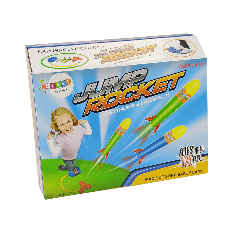 Rotaļlietu raķešu komplekts – Jump Rocket